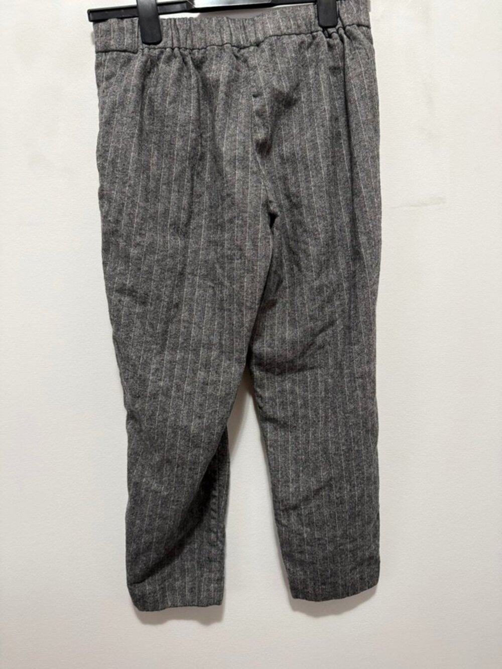 $198 Retail Babaton Atelier Wool Cashmere Pinstripe Crop Pants Size 6 - Picture 10 of 10